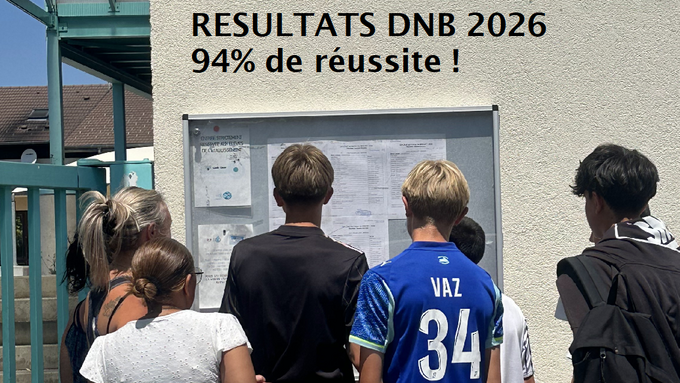 Affichage des résultats dnb 2026